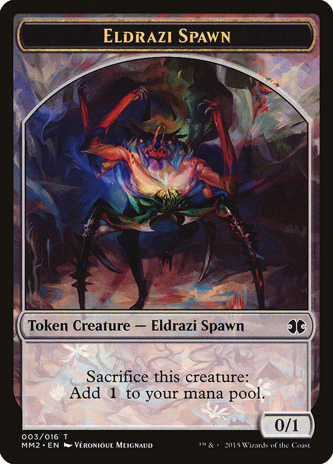 Eldrazi Spawn (003/016) [Modern Masters 2015 Tokens] | Card Citadel