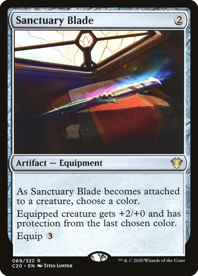 Sanctuary Blade [Commander 2020] | Card Citadel