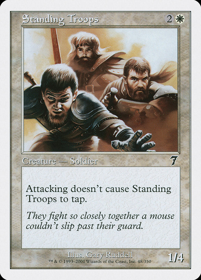 Standing Troops [Seventh Edition] | Card Citadel