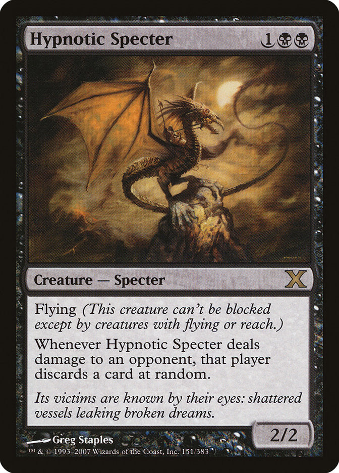 Hypnotic Specter [Tenth Edition] | Card Citadel