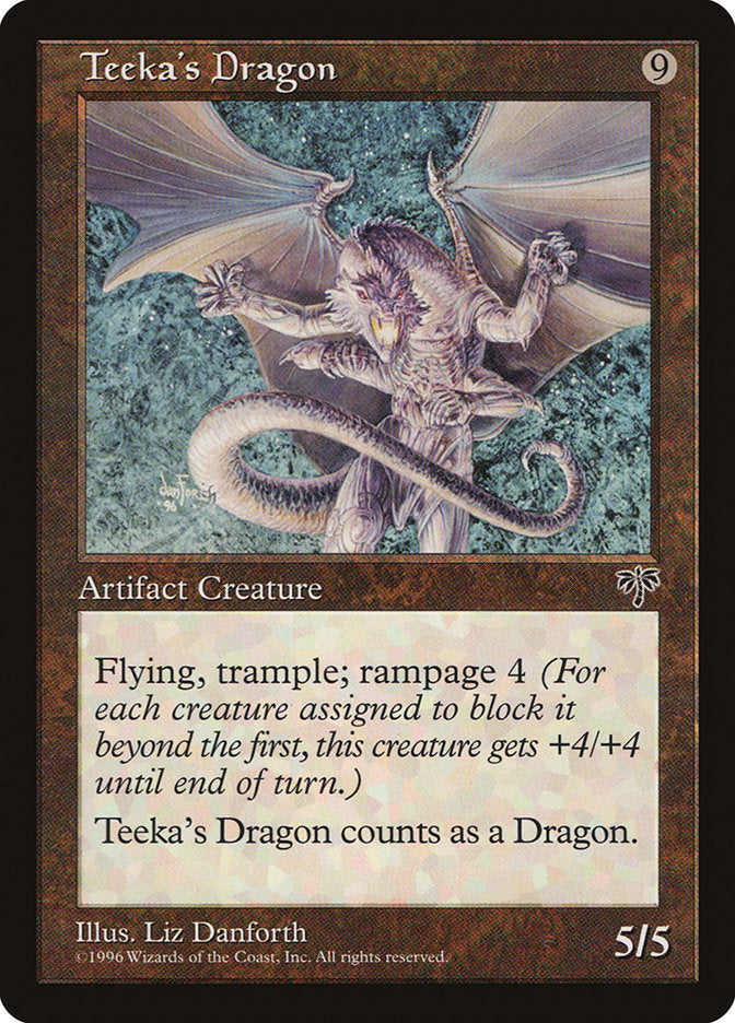 Teeka's Dragon [Mirage] | Card Citadel