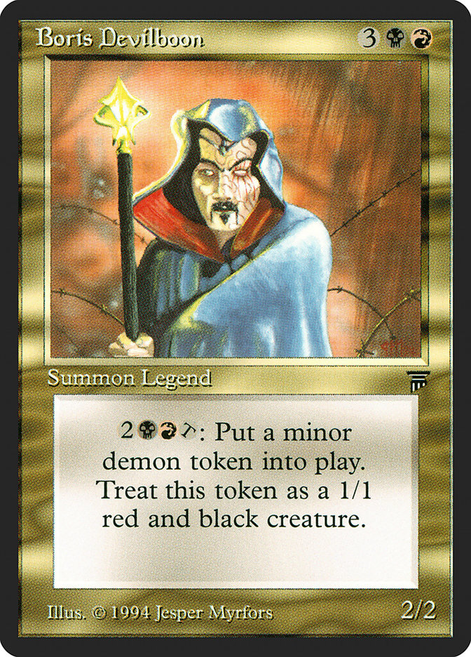 Boris Devilboon [Legends] | Card Citadel