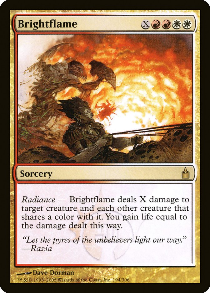 Brightflame [Ravnica: City of Guilds] | Card Citadel