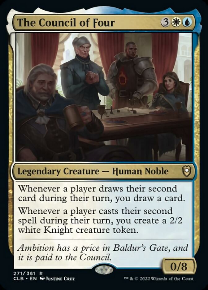 The Council of Four [Commander Legends: Battle for Baldur's Gate] | Card Citadel