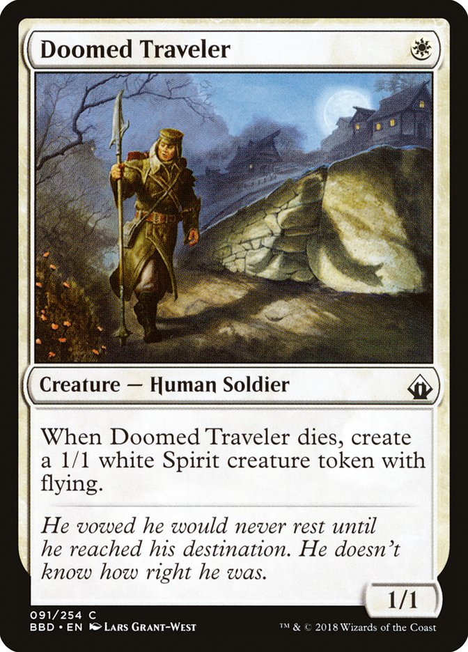 Doomed Traveler [Battlebond] | Card Citadel