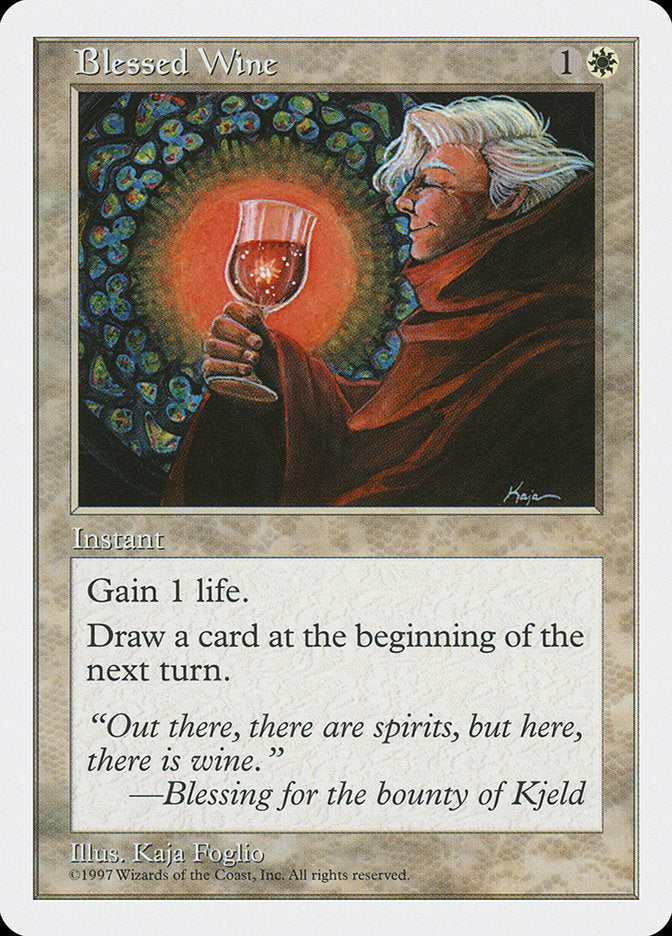 Blessed Wine [Fifth Edition] | Card Citadel