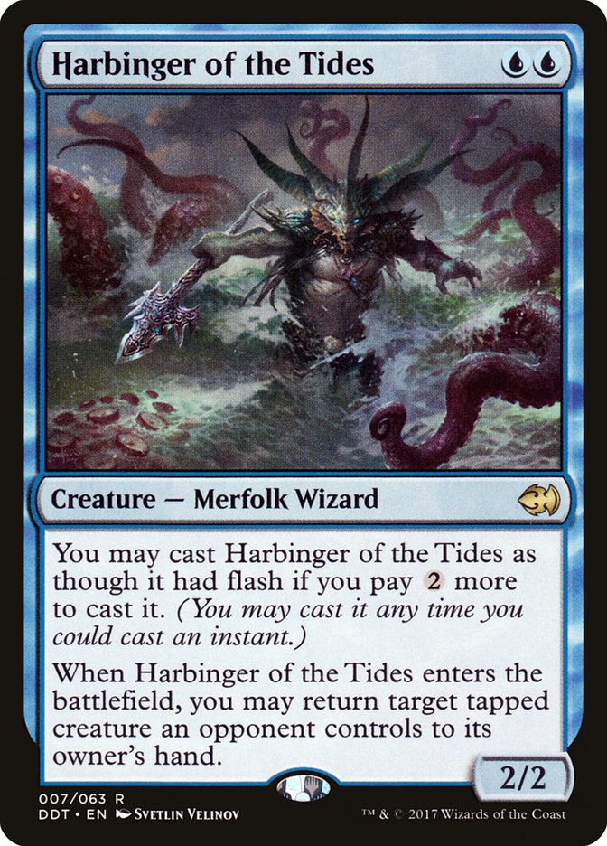 Harbinger of the Tides [Duel Decks: Merfolk vs. Goblins] | Card Citadel