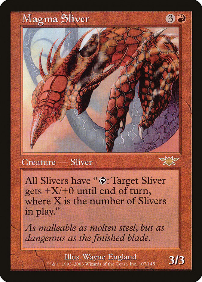 Magma Sliver [Legions] | Card Citadel