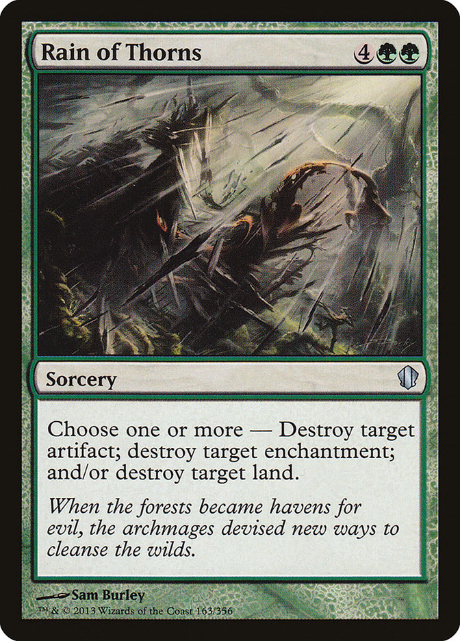 Rain of Thorns [Commander 2013] | Card Citadel
