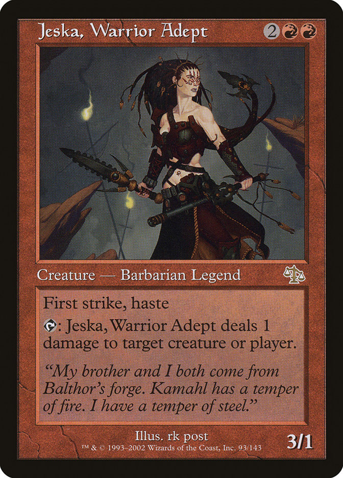 Jeska, Warrior Adept [Judgment] | Card Citadel