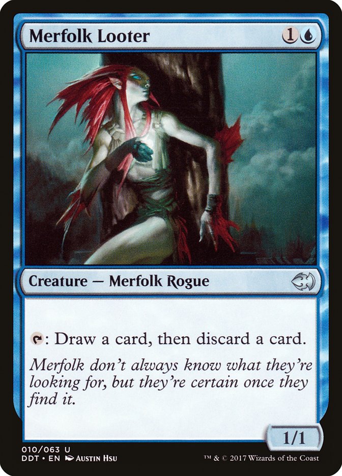 Merfolk Looter [Duel Decks: Merfolk vs. Goblins] | Card Citadel
