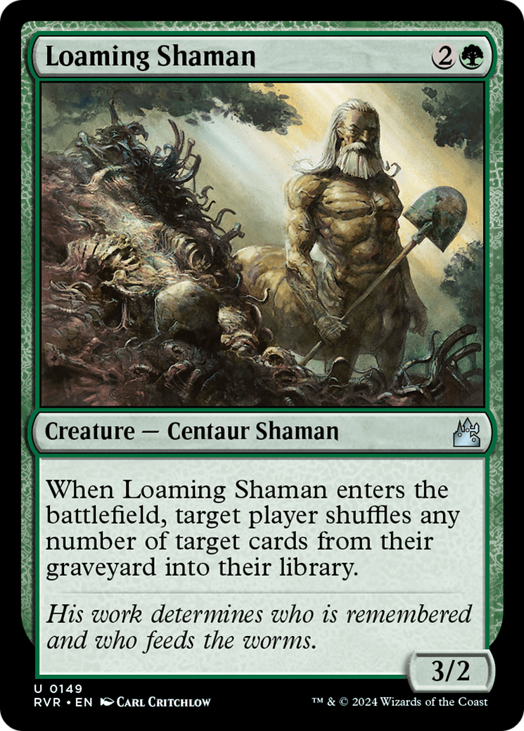 Loaming Shaman [Ravnica Remastered] | Card Citadel