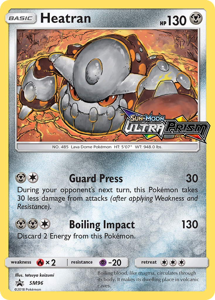 Heatran (SM96) [Sun & Moon: Black Star Promos] | Card Citadel