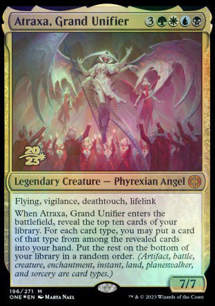 Atraxa, Grand Unifier [Phyrexia: All Will Be One Prerelease Promos] | Card Citadel