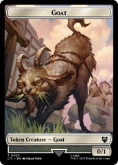 Bird // Goat Token [The Lord of the Rings: Tales of Middle-Earth Commander Tokens] | Card Citadel