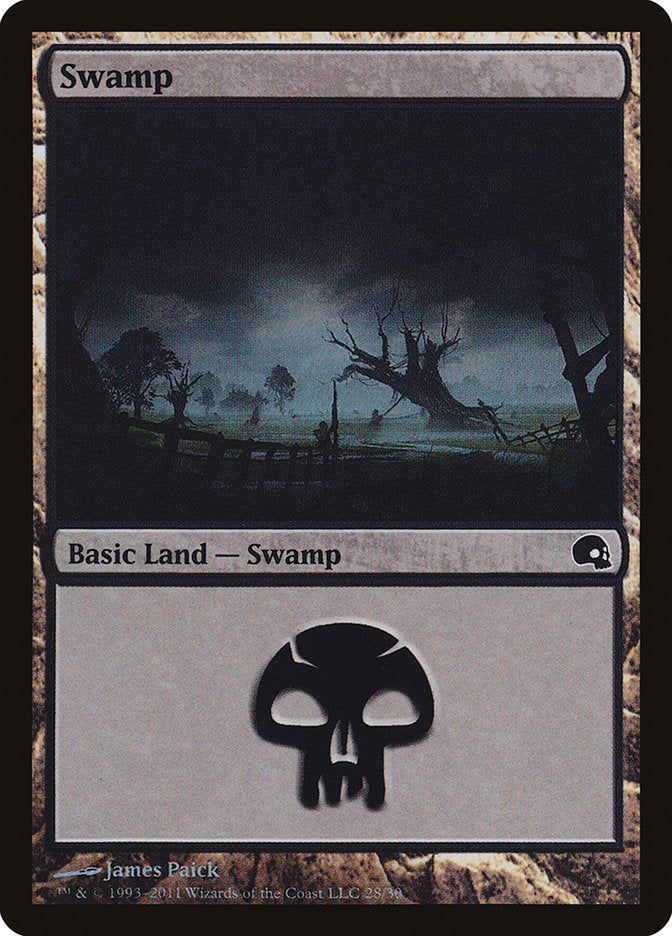 Swamp (28) [Premium Deck Series: Graveborn] | Card Citadel