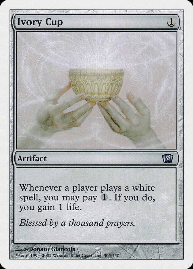 Ivory Cup [Eighth Edition] | Card Citadel