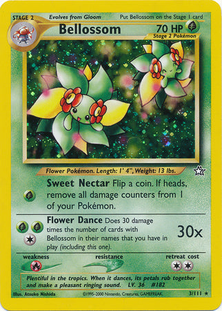 Bellossom (3/111) [Neo Genesis Unlimited] | Card Citadel