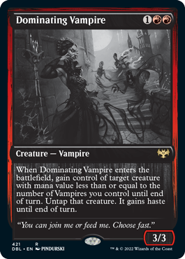 Dominating Vampire [Innistrad: Double Feature] | Card Citadel