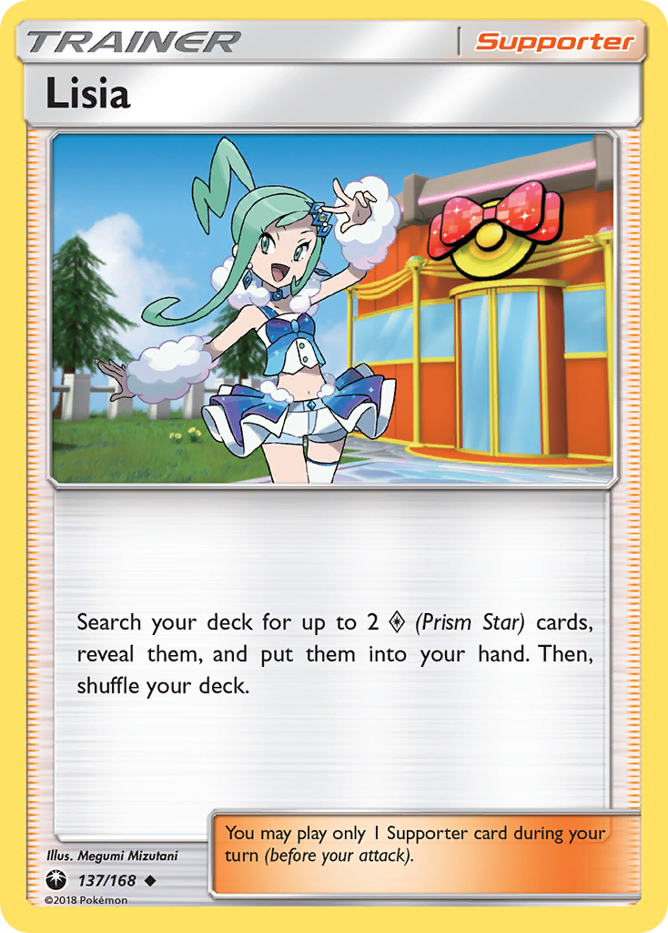 Lisia (137/168) [Sun & Moon: Celestial Storm] | Card Citadel