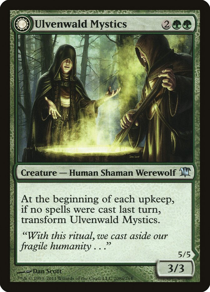 Ulvenwald Mystics // Ulvenwald Primordials [Innistrad] | Card Citadel