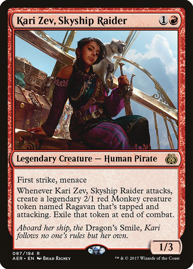 Kari Zev, Skyship Raider [Aether Revolt] | Card Citadel