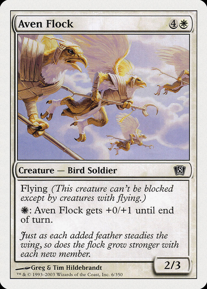 Aven Flock [Eighth Edition] | Card Citadel