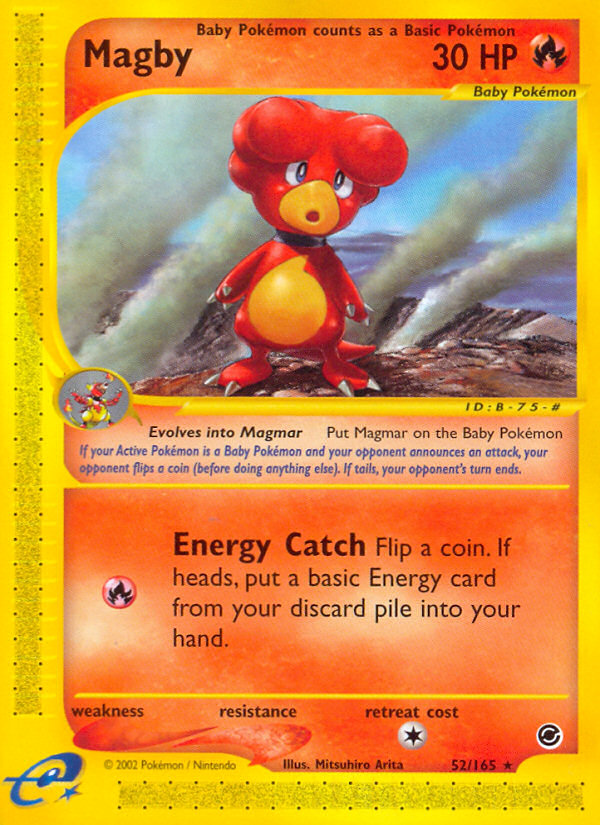 Magby (52/165) [Expedition: Base Set] | Card Citadel