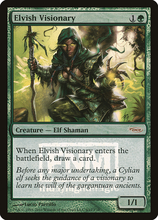 Elvish Visionary [Friday Night Magic 2010] | Card Citadel