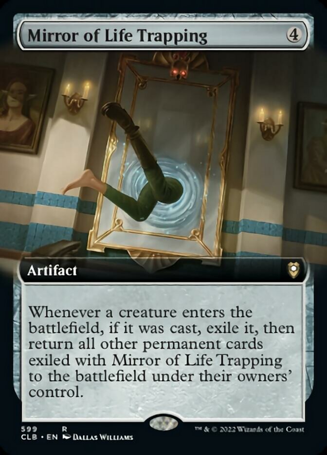 Mirror of Life Trapping (Extended Art) [Commander Legends: Battle for Baldur's Gate] | Card Citadel