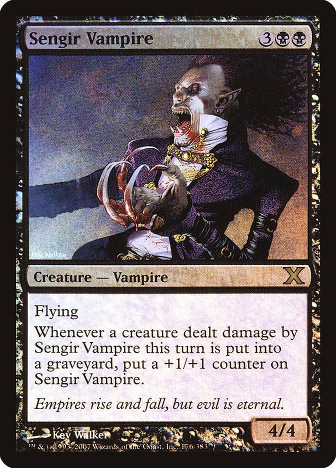 Sengir Vampire (Premium Foil) [Tenth Edition] | Card Citadel