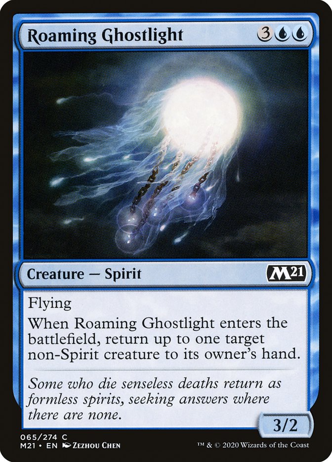 Roaming Ghostlight [Core Set 2021] | Card Citadel