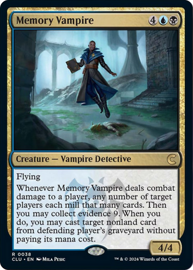 Memory Vampire [Ravnica: Clue Edition] | Card Citadel