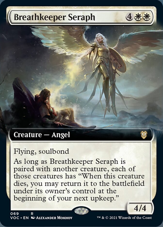 Breathkeeper Seraph (Extended) [Innistrad: Crimson Vow Commander] | Card Citadel