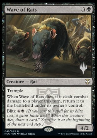 Wave of Rats (Promo Pack) [Streets of New Capenna Commander Promos] | Card Citadel