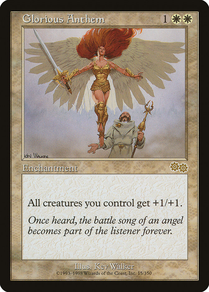 Glorious Anthem [Urza's Saga] | Card Citadel