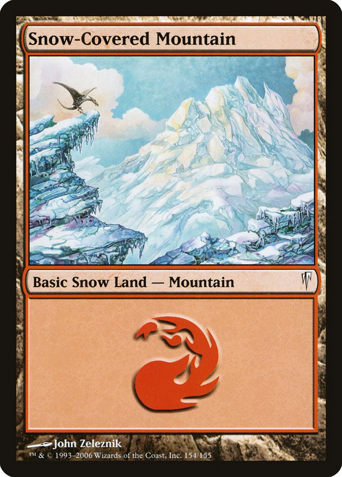 Snow-Covered Mountain [Coldsnap] | Card Citadel