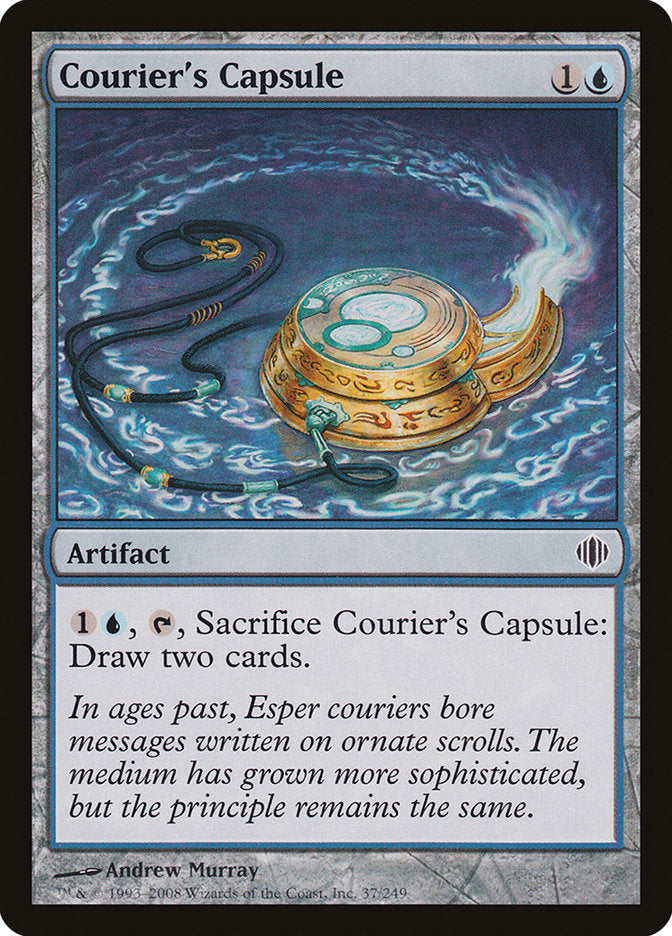 Courier's Capsule [Shards of Alara] | Card Citadel