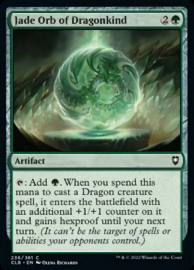 Jade Orb of Dragonkind [Commander Legends: Battle for Baldur's Gate] | Card Citadel