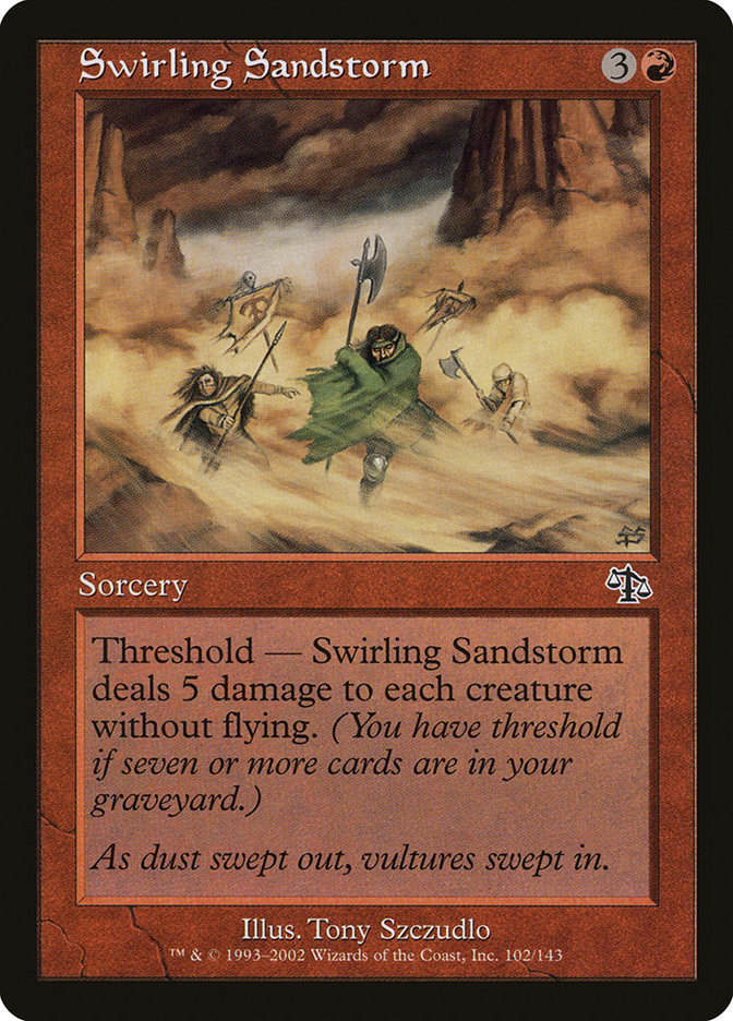 Swirling Sandstorm [Judgment] | Card Citadel