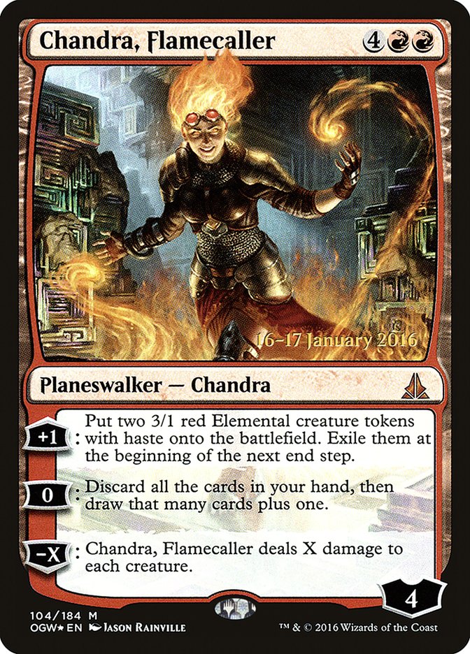 Chandra, Flamecaller [Oath of the Gatewatch Promos] | Card Citadel