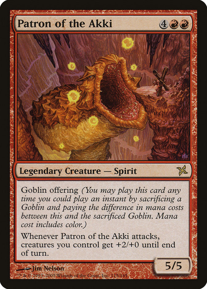 Patron of the Akki [Betrayers of Kamigawa] | Card Citadel