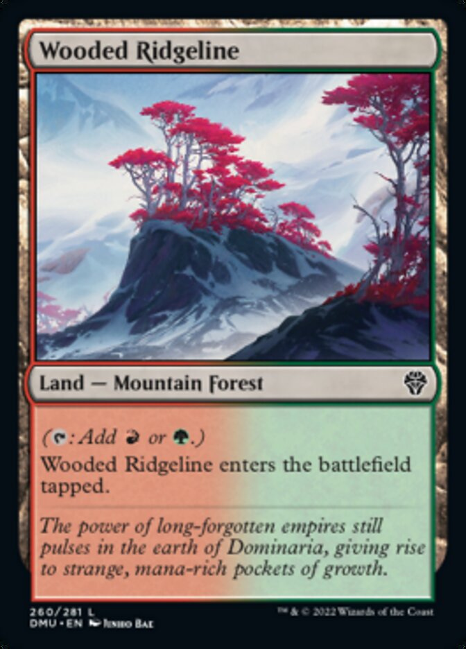 Wooded Ridgeline [Dominaria United] | Card Citadel