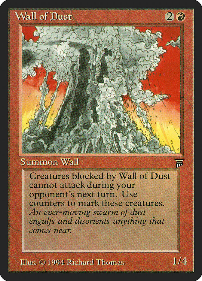 Wall of Dust [Legends] | Card Citadel