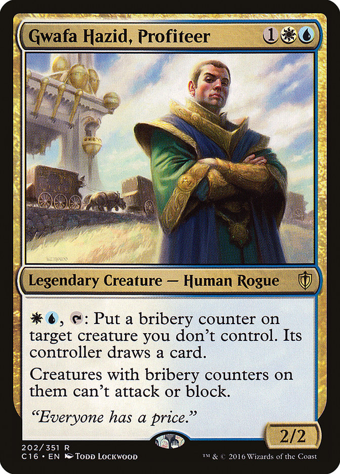 Gwafa Hazid, Profiteer [Commander 2016] | Card Citadel