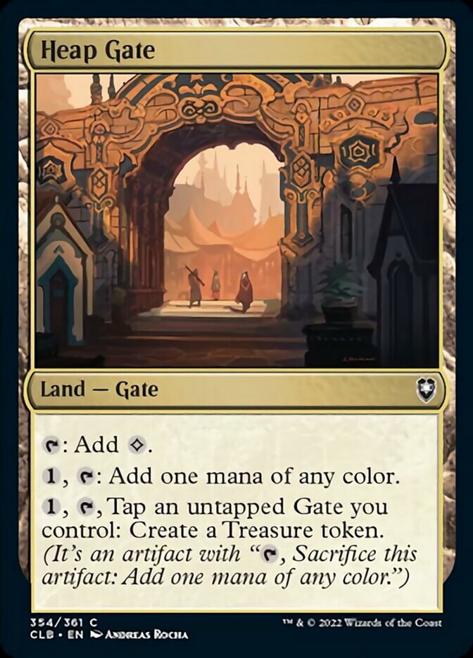 Heap Gate [Commander Legends: Battle for Baldur's Gate] | Card Citadel