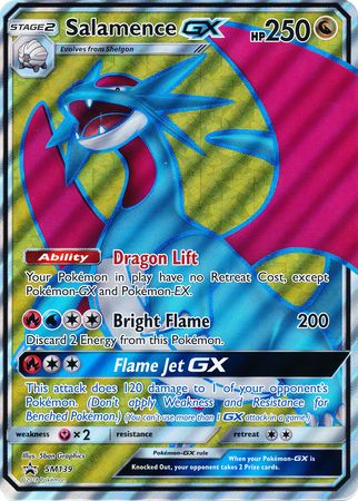 Salamence GX (SM139) (Jumbo Card) [Sun & Moon: Black Star Promos] | Card Citadel