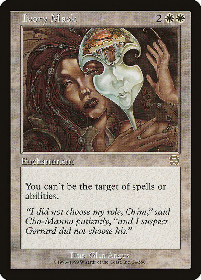 Ivory Mask [Mercadian Masques] | Card Citadel