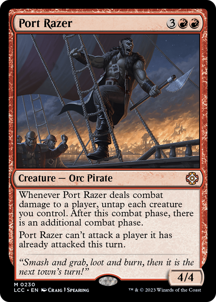 Port Razer [The Lost Caverns of Ixalan Commander] | Card Citadel