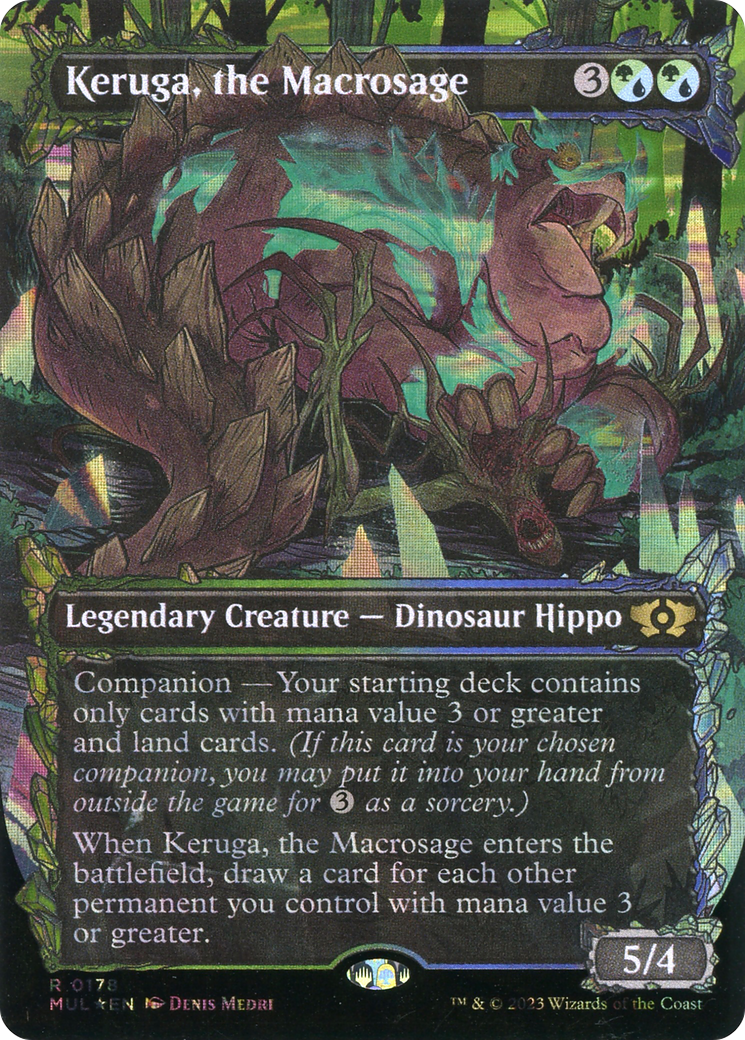 Keruga, the Macrosage (Halo Foil) [Multiverse Legends] | Card Citadel